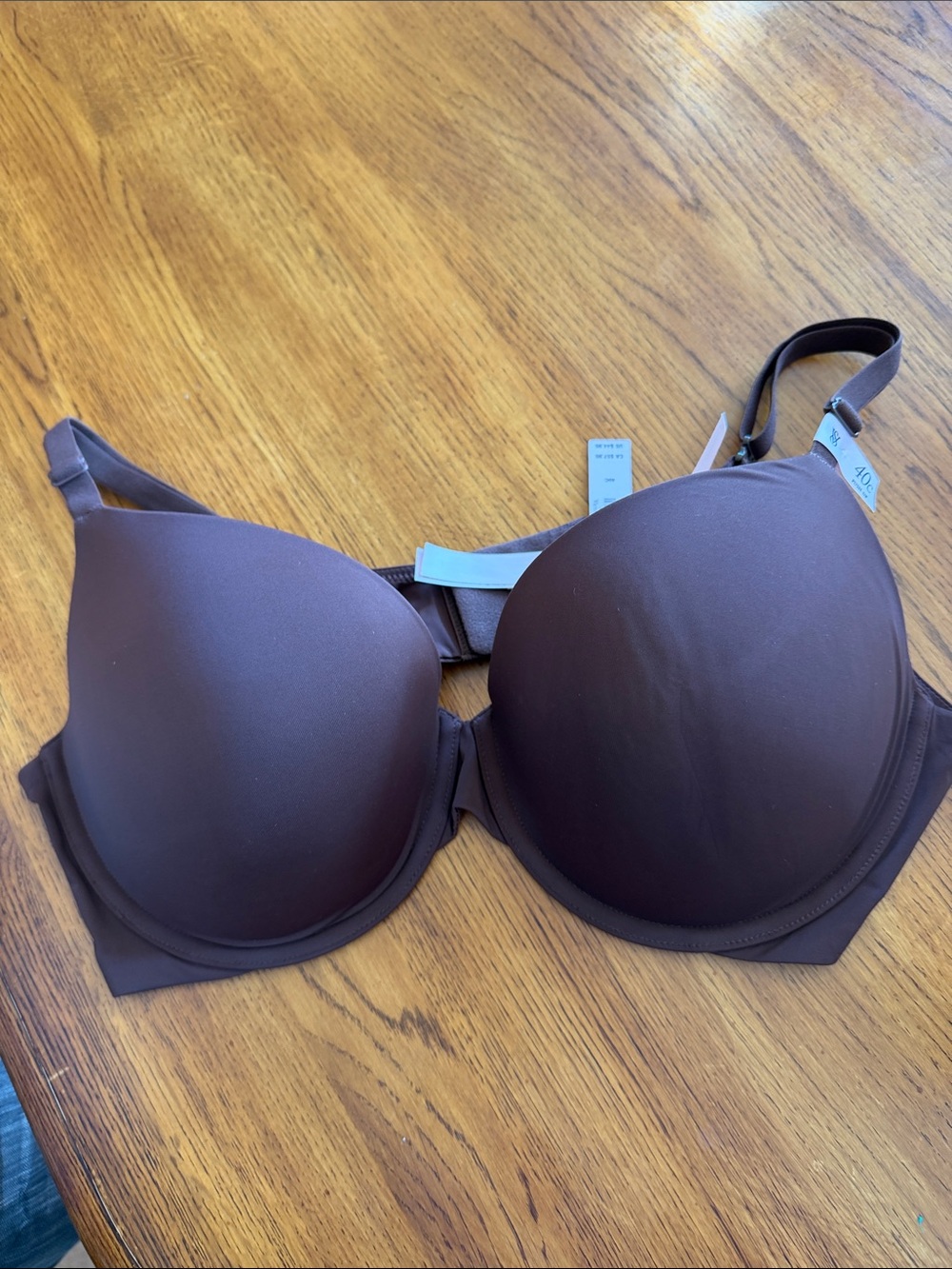 Victoria's Secret Smooth T-Shirt push-up Bra in Chocolate